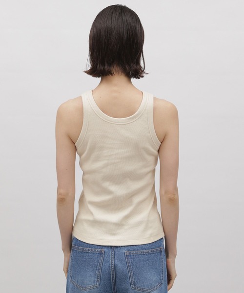 LAKOLE（ラコレ）の「アメスリカップ付きタンク / 975045（タンクトップ・レディース・ブラウン/ライトイエロー/ブラック/グレー・FREE）」の7枚目の写真