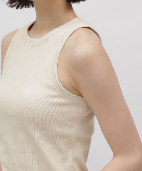 LAKOLE（ラコレ）の「アメスリカップ付きタンク / 975045（タンクトップ・レディース・ブラウン/ライトイエロー/ブラック/グレー・FREE）」の10枚目の写真