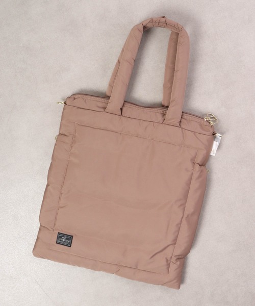 ROOTOTE（ルートート）の「ROOTOTE　フェザールー中綿トートBAG（トートバッグ・メンズ・ベージュ/グレイッシュブルー/カーキ/ライトグレー/ブラック・FREE）」の21枚目の写真