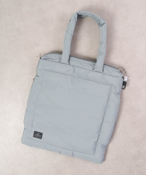 ROOTOTE（ルートート）の「ROOTOTE　フェザールー中綿トートBAG（トートバッグ・メンズ・ベージュ/グレイッシュブルー/カーキ/ライトグレー/ブラック・FREE）」の20枚目の写真