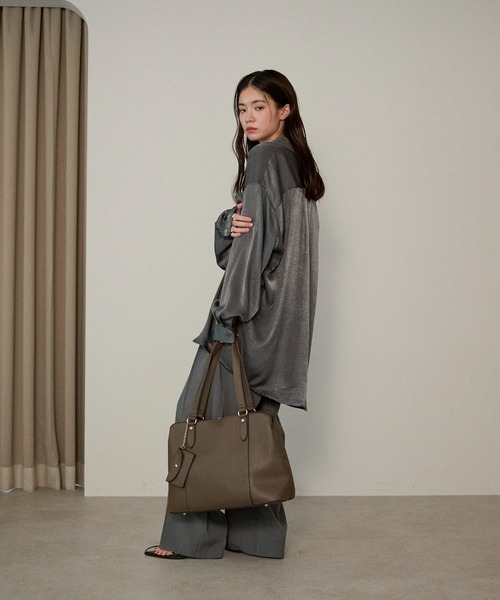 グッシオ ゴールドラベル】ビジネストートバッグ PC/A4対応 パスケース