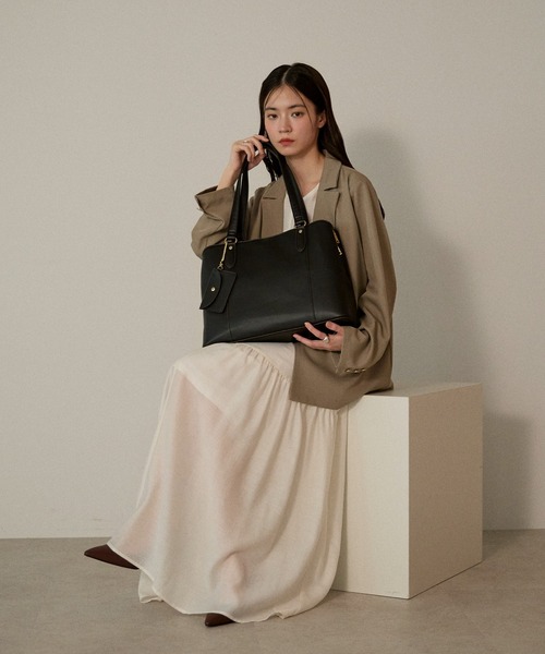 セール】【グッシオ ゴールドラベル】ビジネストートバッグ PC/A4対応