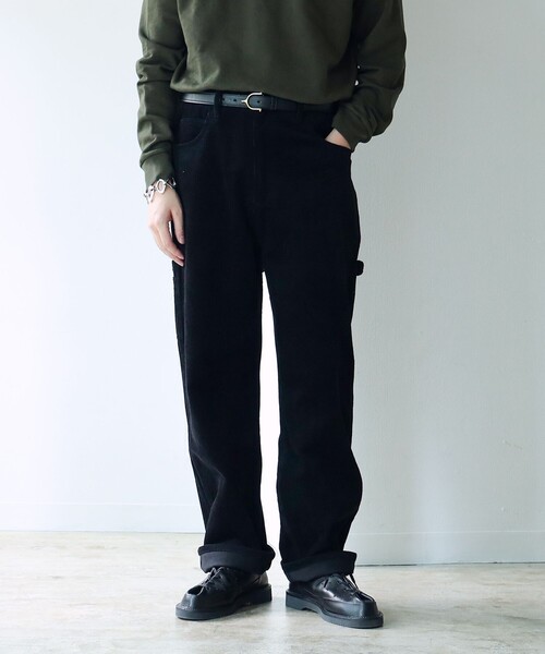 MONITALY（モニタリー）の「Monitaly / DROP CROTCH PAINTER PANTS ペインターパンツ（その他パンツ・メンズ・ブラック・32inch）」の11枚目の写真