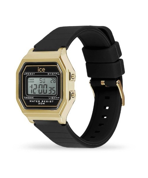 ICE WATCH（アイスウォッチ）の「「Ice-Watch アイスウォッチ」ICE digit retro アイスデジット レトロ　#2（デジタル腕時計・レディース・ダークグリーン/ネイビー/ブラック×ゴールド/ブラック×シルバー/ブラウン/レッド/アイボリー/ライトブルー・32mm）」の20枚目の写真