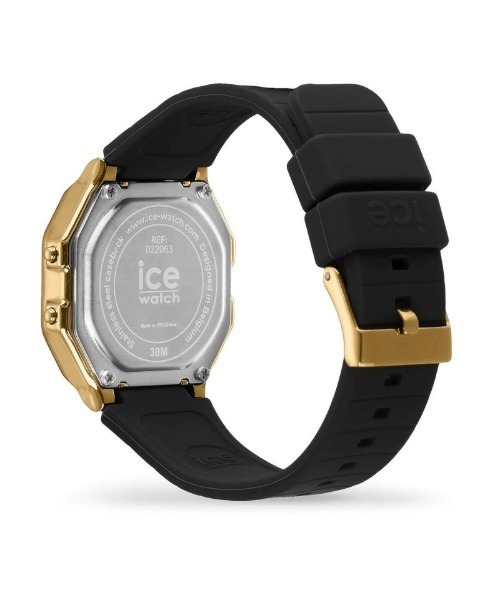 ICE WATCH（アイスウォッチ）の「「Ice-Watch アイスウォッチ」ICE digit retro アイスデジット レトロ　#2（デジタル腕時計・レディース・ダークグリーン/ネイビー/ブラック×ゴールド/ブラック×シルバー/ブラウン/レッド/アイボリー/ライトブルー・32mm）」の22枚目の写真