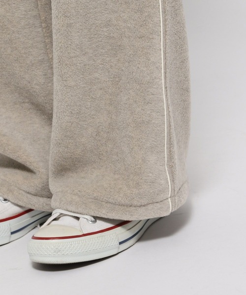 LOWRYS FARM（ローリーズファーム）の「フリースドロストパンツ　974816（スウェットパンツ・レディース・グレー/ブラック・FREE）」の20枚目の写真