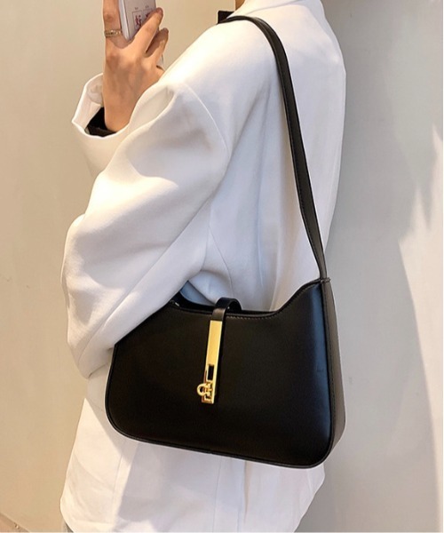 Burner(バーナー)の「【OKUOKU Recommend Select】チェーン ハンドル ワンショルダーバッグ oku-bag-714261107700-31(ショルダーバッグ・レディース・アイボリー/ブラウン/モカ/ブラック/ライトグリーン・FREE)」の21枚目の写真