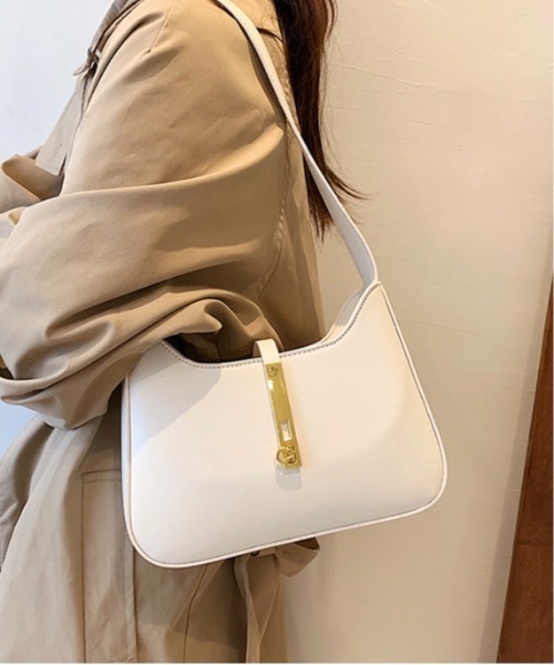 Burner(バーナー)の「【OKUOKU Recommend Select】チェーン ハンドル ワンショルダーバッグ oku-bag-714261107700-31(ショルダーバッグ・レディース・アイボリー/ブラウン/モカ/ブラック/ライトグリーン・FREE)」の8枚目の写真