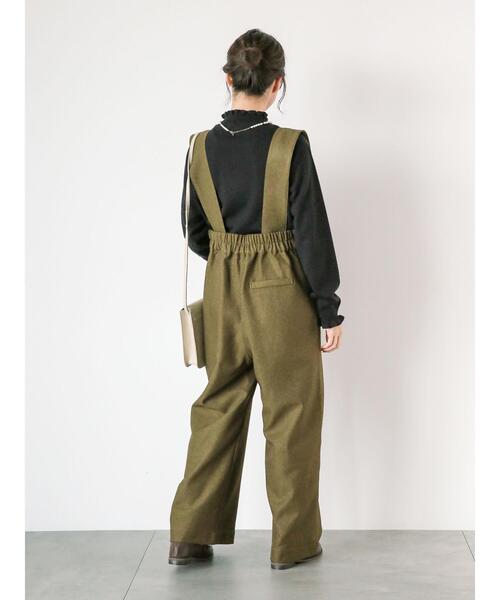 ehka sopo（エヘカソポ）の「襟フリルニット（ニット/セーター・レディース・ブラック/ピンク/グリーン/キナリ・F）」の15枚目の写真