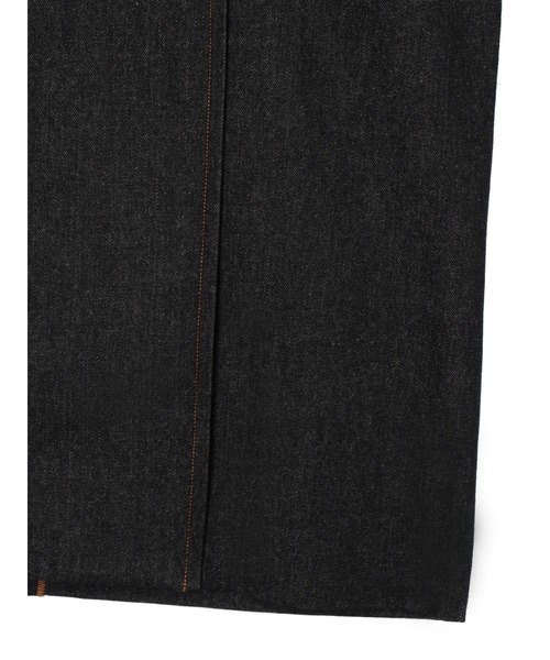 PAMEO POSE コート　ブラック PAMEO POSE（パメオポーズ）の「Black Denim Coat（チェスター