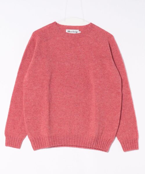 セール】【HARLEY OF SCOTLAND】別注シャギークルーネックセーター
