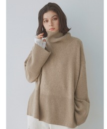 ALEXIA STAM | High Neck Wide Knit Top /ハイネックニットトップス(ニット/セーター)