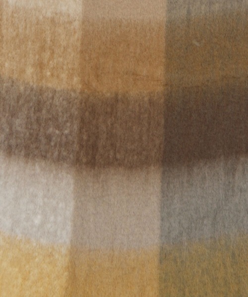 GLOBAL WORK（グローバルワーク）の「ボリュームチェックストール/981556（ストール/ショール・レディース・ブルー/パープル系その他2/ブラウン/アイボリー・FREE）」の12枚目の写真