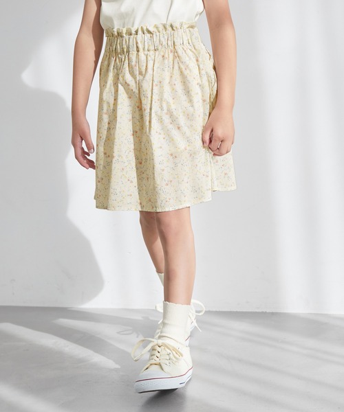 ROPE' PICNIC(ロペピクニック)の「【KIDS】小花柄インパンスカート/セットアップ対応(スカート・キッズ・ブラック系その他/ホワイト系その他2・150/110/120/130/140)」の16枚目の写真