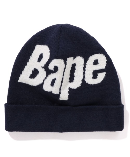 A BATHING APE（アベイシングエイプ）の「BAPE LOGO KNIT CAP M