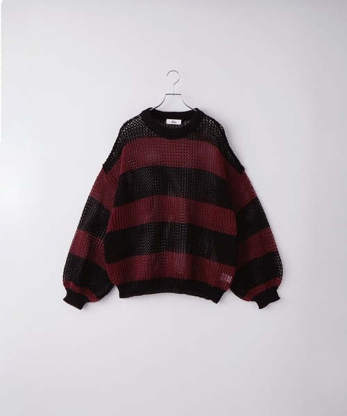 セオリー　メッシュ編み　ショートスリーブニット　美品❗️ ≪USED≫透かし編みメッシュニットプルオーバー/AMERICAN HOLIC