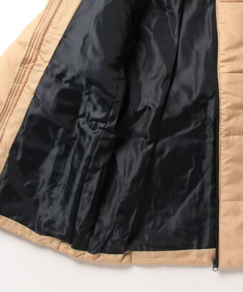 STYLEBLOCK（スタイルブロック）の「デュスポ中綿スタンドカラー止水ZIPブルゾン（ダウンジャケット/コート・メンズ・カーキ/ベージュ/チャコール/ブラック/レッド/ネイビー・M/L）」の8枚目の写真