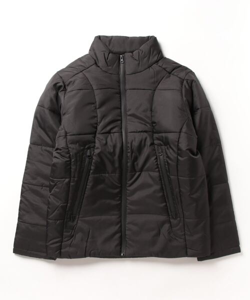 STYLEBLOCK（スタイルブロック）の「デュスポ中綿スタンドカラー止水ZIPブルゾン（ダウンジャケット/コート・メンズ・カーキ/ベージュ/チャコール/ブラック/レッド/ネイビー・M/L）」の9枚目の写真