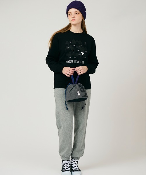 Design Tshirts Store graniph(デザイン ティーシャツ ストア グラニフ)の「FRUIT OF THE LOOM× graniph LAMCHP BAG(ハンドバッグ・メンズ・グレー・FREE)」の3枚目の写真
