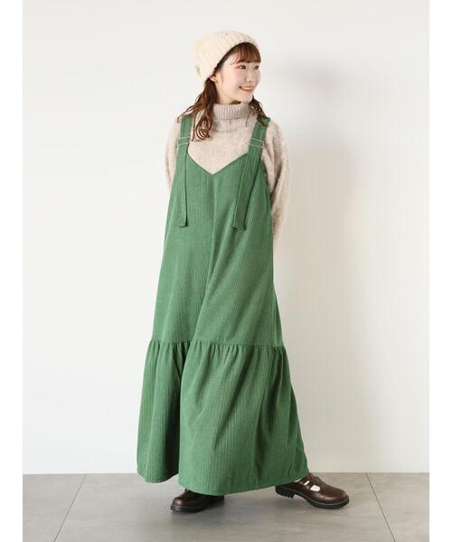 ehka sopo（エヘカソポ）の「オーバーシルエットハイネックニット（ニット/セーター・レディース・チャコールグレー/ベージュ/グリーン/ラベンダー・F）」の10枚目の写真