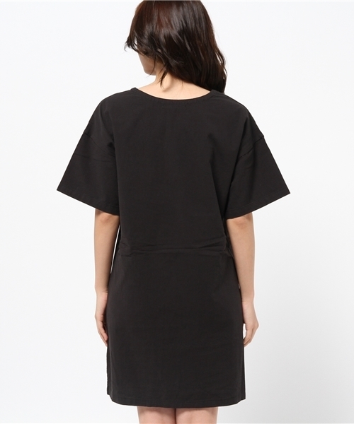 Kastane（カスタネ）の「【Kastane】スキッパーワンピース（チュニック・レディース・グレー/カーキ/ボルドー/ブラック・FREE）」の11枚目の写真