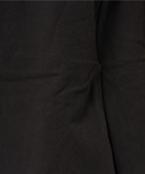 Kastane（カスタネ）の「【Kastane】スキッパーワンピース（チュニック・レディース・グレー/カーキ/ボルドー/ブラック・FREE）」の5枚目の写真