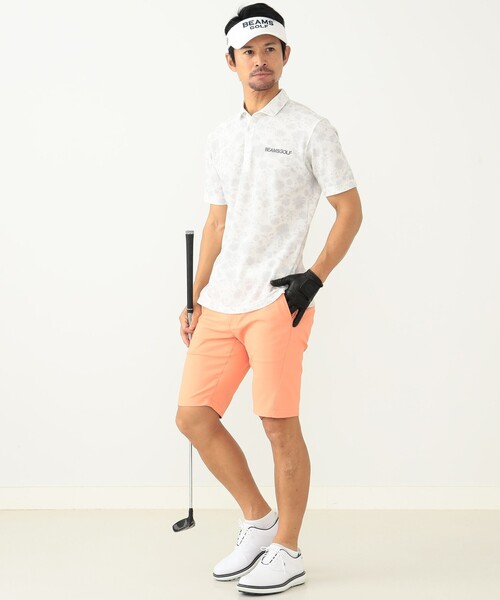 BEAMS GOLF（ビームスゴルフ）の「【伸縮性】BEAMS GOLF PURPLE LABEL / シェルタリングオックス 3D ショートパンツ（その他パンツ・メンズ・ホワイト/イエロー/ネイビー/ピンク・50/48/46/44/42/52）」の6枚目の写真