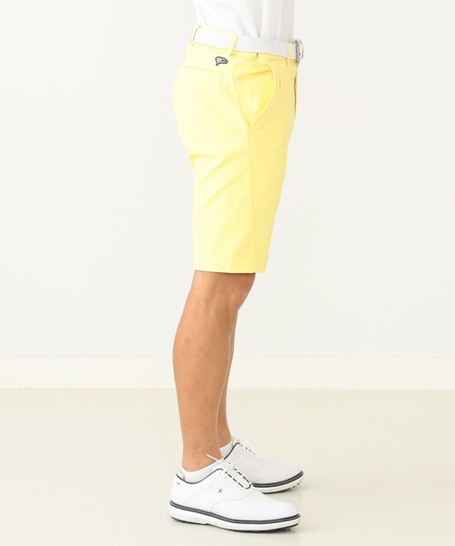 BEAMS GOLF（ビームスゴルフ）の「【伸縮性】BEAMS GOLF PURPLE LABEL / シェルタリングオックス 3D ショートパンツ（その他パンツ・メンズ・ホワイト/イエロー/ネイビー/ピンク・50/48/46/44/42/52）」の12枚目の写真