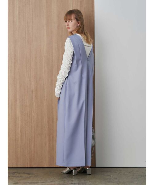 トップス ELENDEEK SHIRRING CREW NECK CS ELENDEEK SHIRRING CREW NECK CS