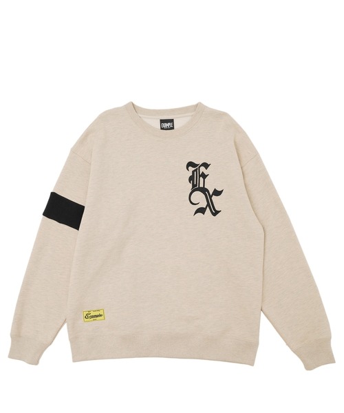 EXAMPLE(エグザンプル)の「EXAMPLE OLDEX LOGO CREWNECK(スウェット・メンズ・キナリ/アッシュ/ブラック・XL/XXL/M/L)」の10枚目の写真