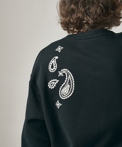 EXAMPLE(エグザンプル)の「EXAMPLE OLDEX LOGO CREWNECK(スウェット・メンズ・キナリ/アッシュ/ブラック・XL/XXL/M/L)」の6枚目の写真