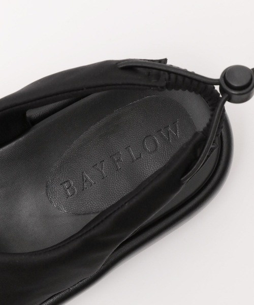 BAYFLOW（ベイフロー）の「ソフトパフクロスサンダル（サンダル・レディース・ラベンダー/ピンク/ブラック・MEDIUM/LARGE）」の15枚目の写真