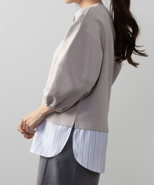 NAVY(ネイビー)の「NAVY 時短アイテム 袖ボリュームプルオーバー(その他トップス・レディース・グリーン系その他/ラベンダー/ライトベージュ・M/L)」の10枚目の写真