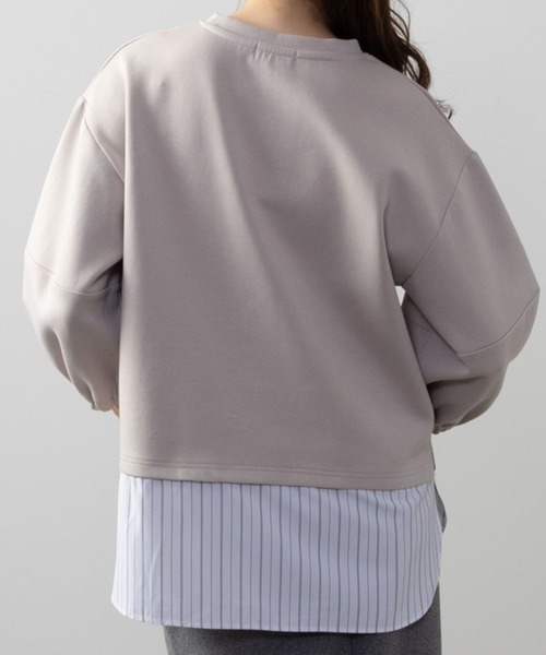 NAVY(ネイビー)の「NAVY 時短アイテム 袖ボリュームプルオーバー(その他トップス・レディース・グリーン系その他/ラベンダー/ライトベージュ・M/L)」の12枚目の写真
