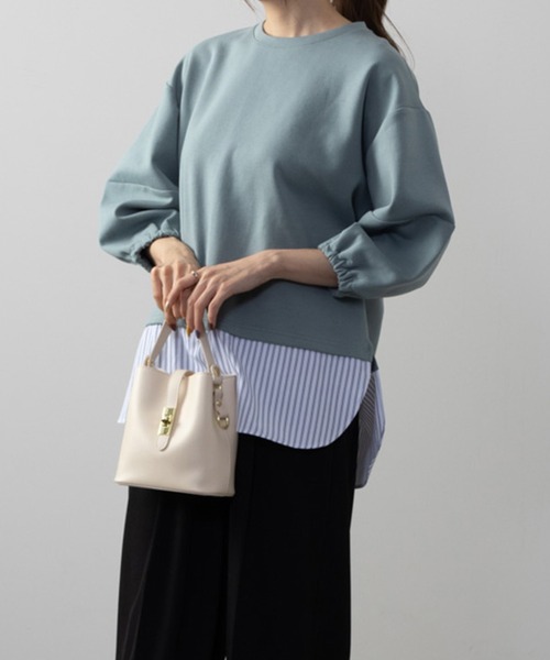 NAVY(ネイビー)の「NAVY 時短アイテム 袖ボリュームプルオーバー(その他トップス・レディース・グリーン系その他/ラベンダー/ライトベージュ・M/L)」の14枚目の写真