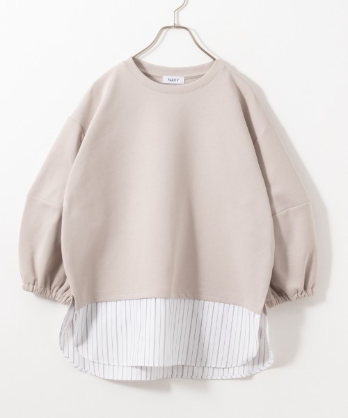 NAVY(ネイビー)の「NAVY 時短アイテム 袖ボリュームプルオーバー(その他トップス・レディース・グリーン系その他/ラベンダー/ライトベージュ・M/L)」の16枚目の写真