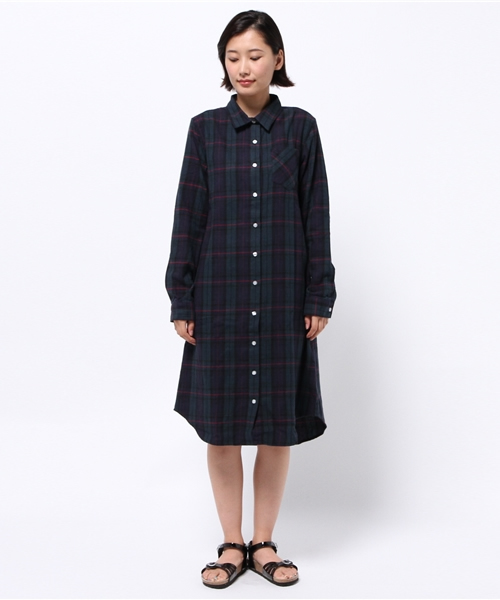 WEGO（ウィゴー）の「WEGO/ネルシャツワンピース（シャツワンピース・レディース・ブルー系その他/レッド系その他/その他1/その他2・FREE）」の13枚目の写真