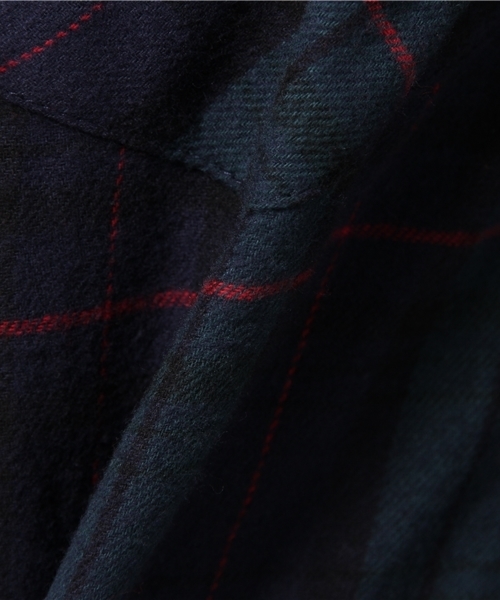 WEGO（ウィゴー）の「WEGO/ネルシャツワンピース（シャツワンピース・レディース・ブルー系その他/レッド系その他/その他1/その他2・FREE）」の12枚目の写真