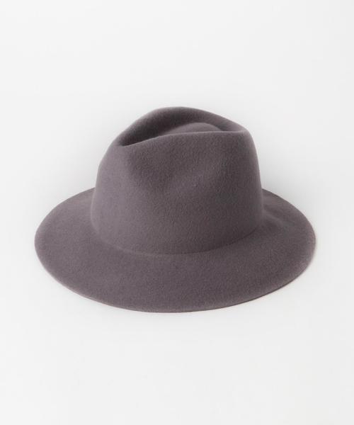 UNITED ARROWS（ユナイテッドアローズ）の「□UBMM FOLDING マニッシュハット†◆（ハット・レディース・ブラック/ライトグレー/ベージュ/ネイビー・フリー）」の7枚目の写真