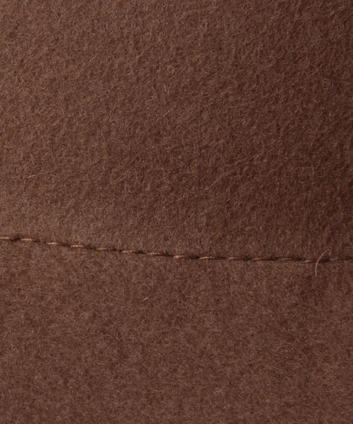 UNITED ARROWS（ユナイテッドアローズ）の「□UBMM FOLDING マニッシュハット†◆（ハット・レディース・ブラック/ライトグレー/ベージュ/ネイビー・フリー）」の10枚目の写真