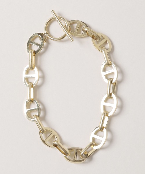 ROOPTOKYO（ループトウキョウ）の「アンカーチェーンブレスレット ユニセックス（ブレスレット・レディース・ゴールド・FREE）」の7枚目の写真