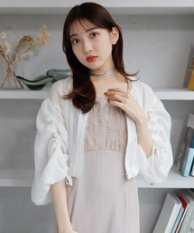 LADYMADE | ドロストスリーブシアーブルゾン(ブルゾン)