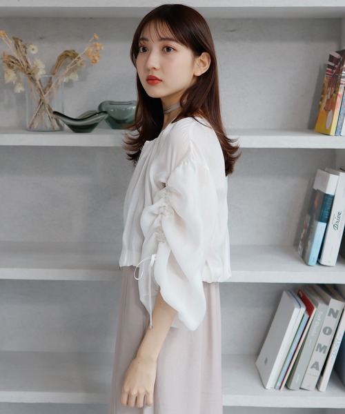 LADYMADE（レディメイド）の「ドロストスリーブシアーブルゾン