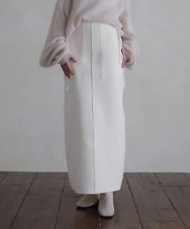 hellam | サイドポケットニットスカート(スカート)