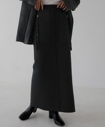 hellam | サイドポケットニットスカート(スカート)