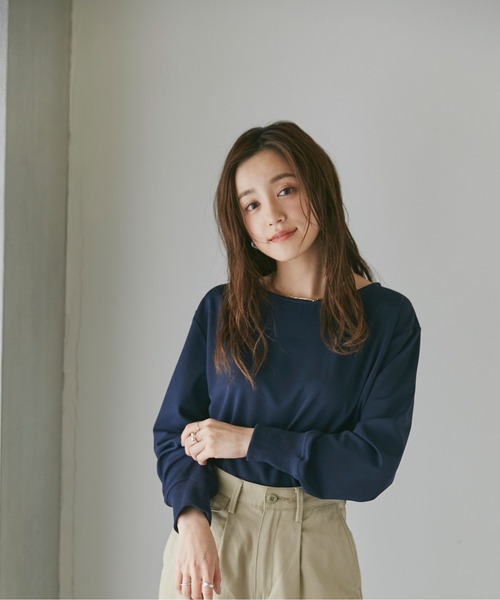 イエナ／美品❤️透けない生地／ロング丈デザインジョーゼットTブラウス ネイビー FEATURE】新作アイテムの魅力を解説！|IENA｜IENA（イエナ