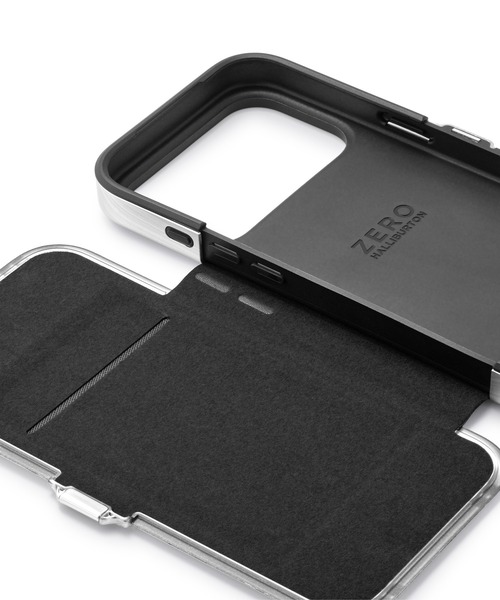 iPhone12mini ケース　ZERO HALLIBURTON （手帳型） Amazon | 【iPhone12 mini ケース】ZERO HALLIBURTON Hybrid