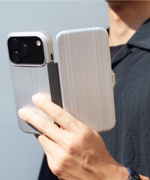 ZERO HALLIBURTON Hybrid Shockproof Flip Case iPhoneケース