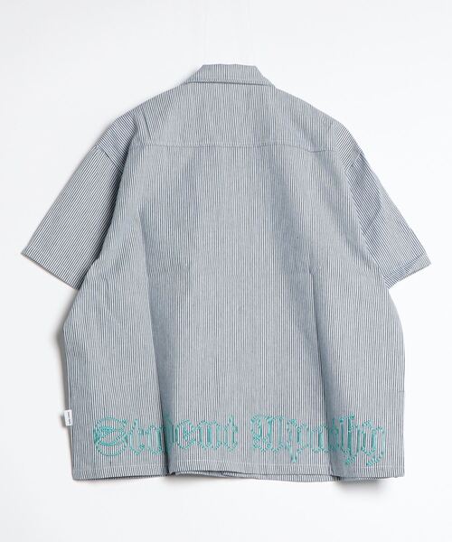Student Apathy（スチューデントアパシー）の「studentapathy hickory work shirts（シャツ/ブラウス・メンズ・グリーン/ブラック/ネイビー・MEDIUM/LARGE）」の4枚目の写真