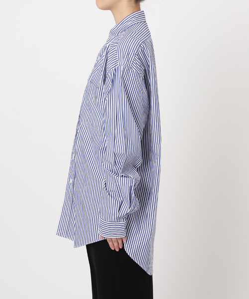 FREEMANS SPORTING CLUB(フリーマンズ スポーティング クラブ)の「【FREEMANS SPORTING CLUB】CHRYSTIE SHIRTS (Stripe)(シャツ/ブラウス・レディース・ライトブルー・FREE)」の15枚目の写真